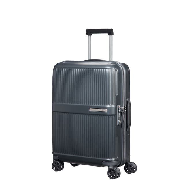 Samsonite Metallic Grey Dorsett Spinner Suitcase 55cm