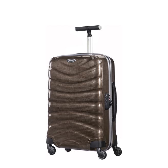 Samsonite Brown Firelite Spinner Suitcase 55cm