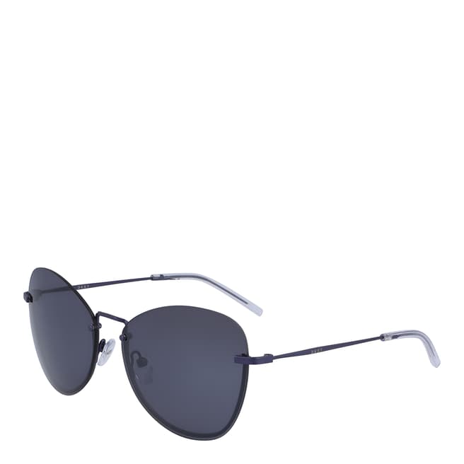 DKNY Navy Butterfly Sunglasses