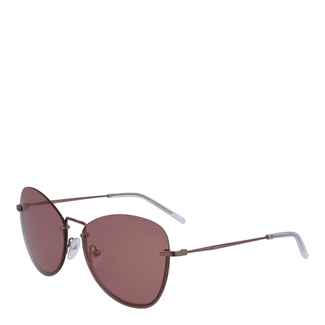 DKNY Mauve Butterfly Sunglasses