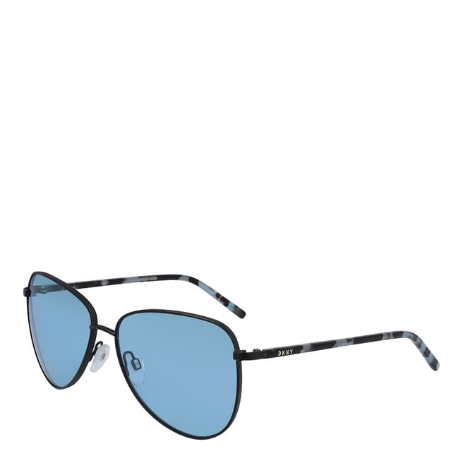 DKNY Blue Aviator Sunglasses