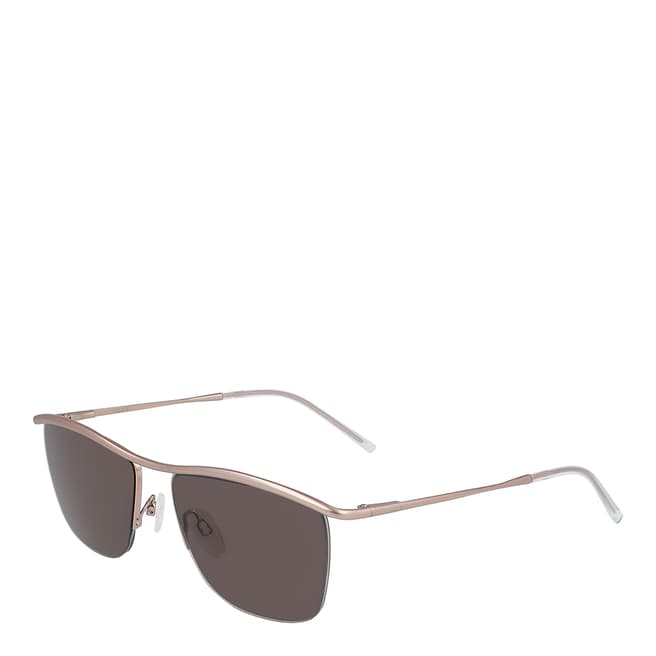 DKNY Rose Gold Square Sunglasses