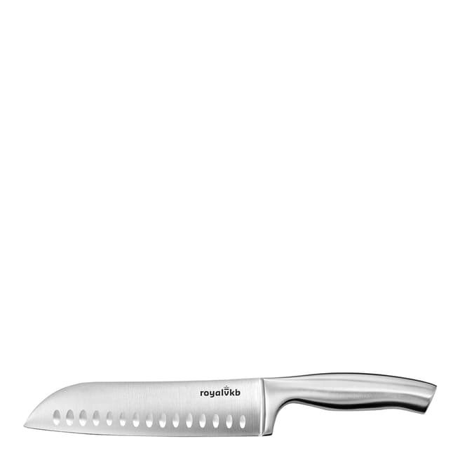 Royal VKB Stainless Steel Santoku Knife, 18cm