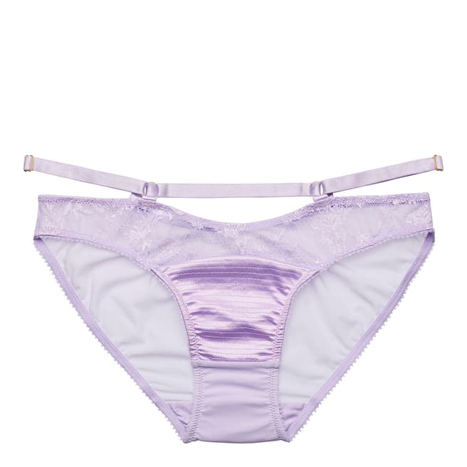 Dita Von Teese Lilac Madame X Lace Strappy Bikini
