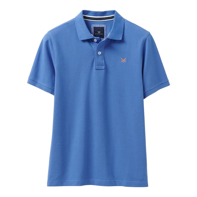 Crew Clothing Blue Classic Cotton Polo Shirt