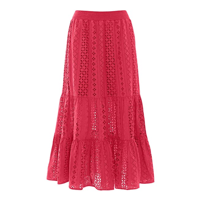 Paolita Pink Tulip Ruffle Skirt