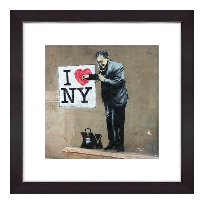 Banksy I love NY 40x40cm