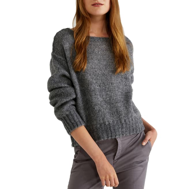 United Colors of Benetton Mohair Blend Sweater 