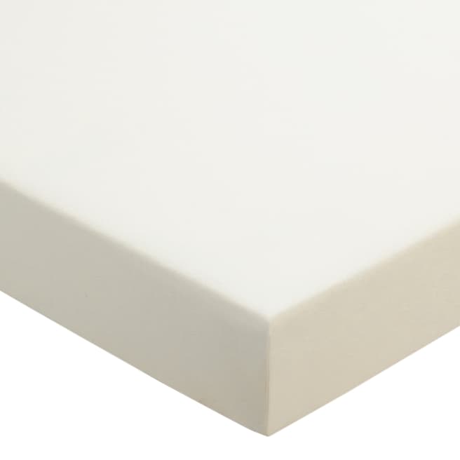 Sanderson Options 220TC Single Fitted Sheet, Ivory