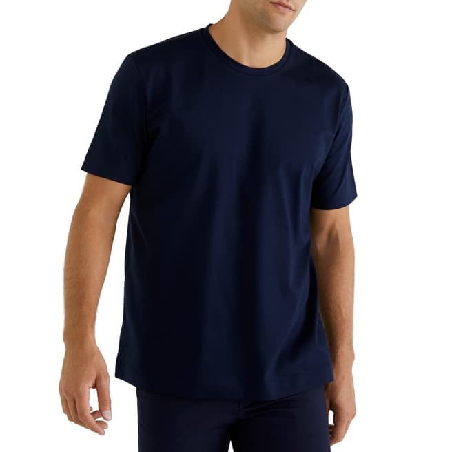 United Colors of Benetton Blue Crew Neck T-Shirt