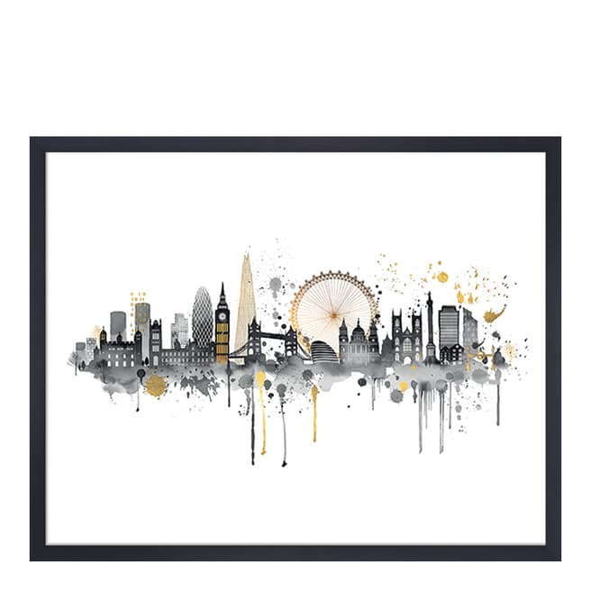 Summer Thornton London Skyline 40x50cm Framed Print