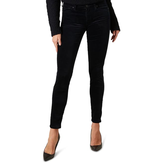 7 For All Mankind Navy The Skinny Stretch Jeans