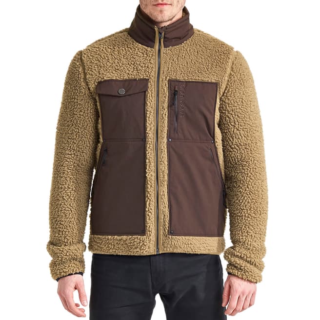Didriksons Beige Insulated Fleece Jacket