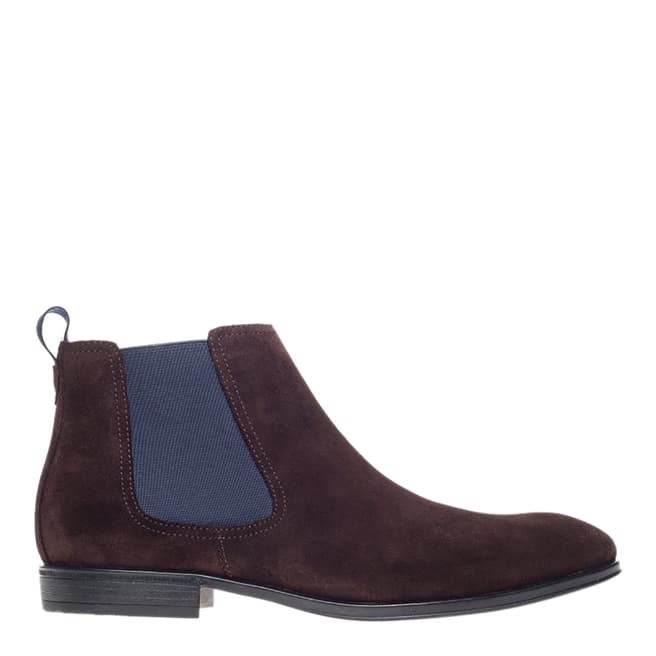 Steptronic Brown Ford Suede Boots