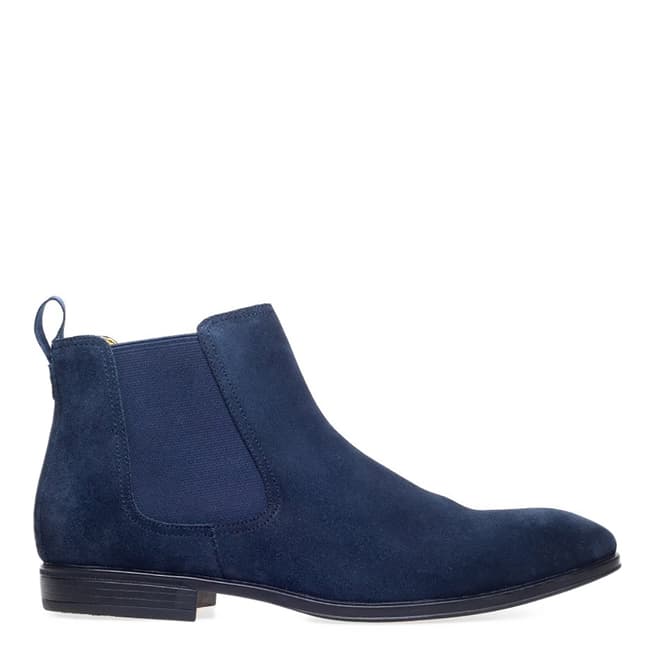 Steptronic Navy Ford Suede Boots