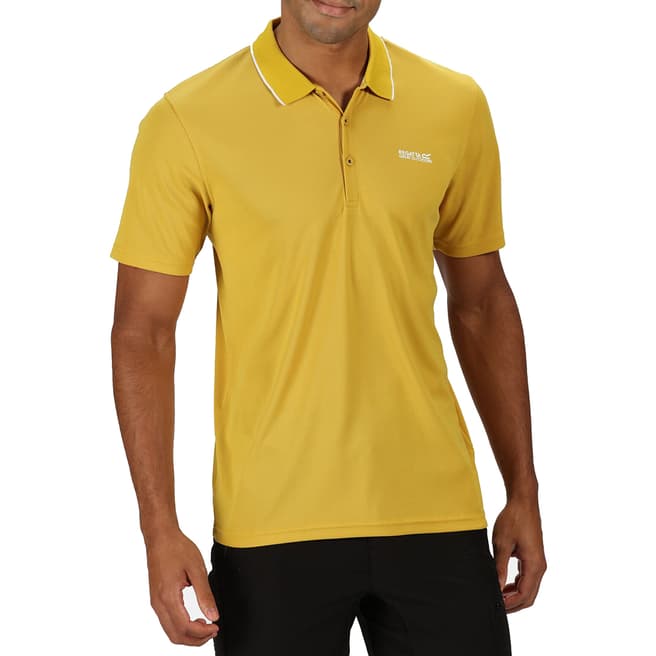 Regatta Yellow Polo Shirt