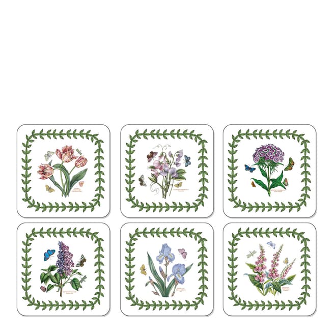 Pimpernel Botanic Garden Coasters S/6