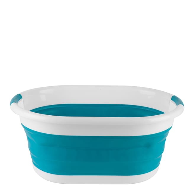 Beldray Turquoise Foldable Laundry Basket