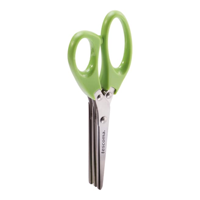 Tescoma Presto Herb Shears With Container, 15cm