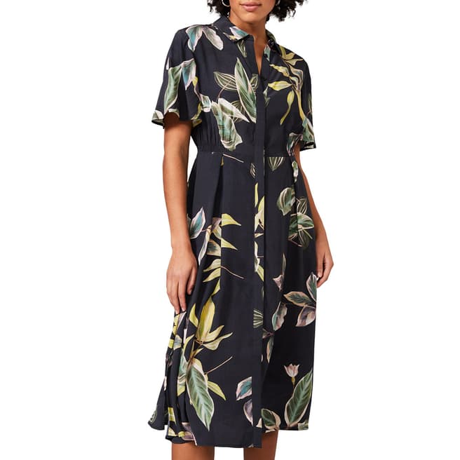 Phase Eight Blue Hermy Floral Dress