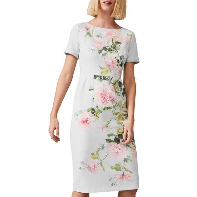 Phase Eight Mint Shanea Floral Dress