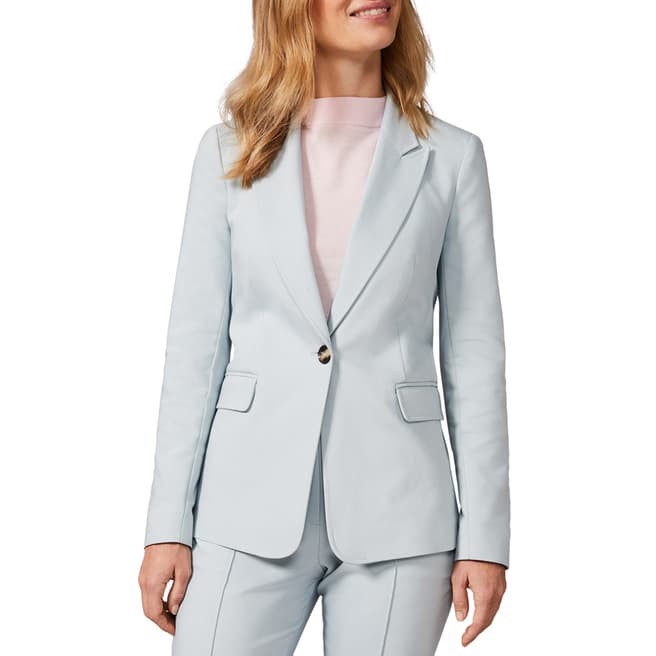 Phase Eight Pale Blue Ulrica Seamed Jacket