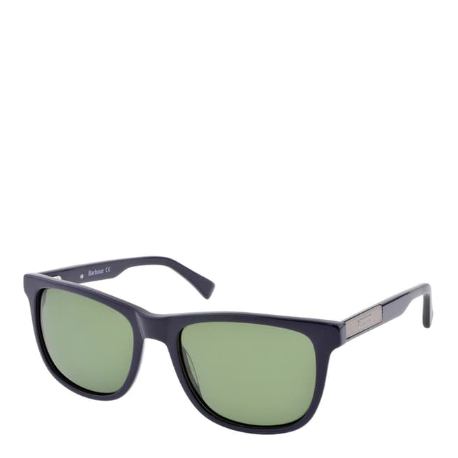 Barbour Men's Black/Green Barbour Sunglasses 55mm
