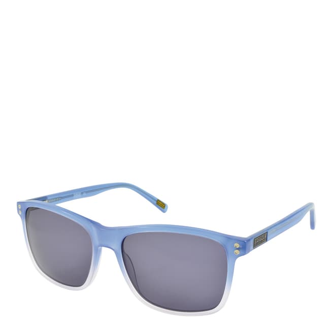 Barbour Men's Pale Blue Barbour Sunglasses 56mm