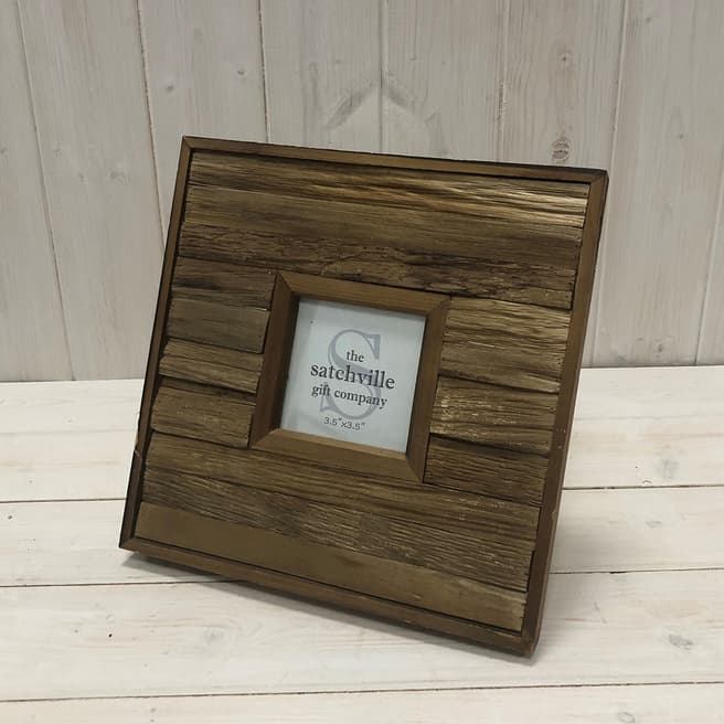The Satchville Gift Company Wooden Photoframe