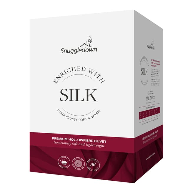 Snuggledown Enriched with Silk Double 10.5 Tog Duvet