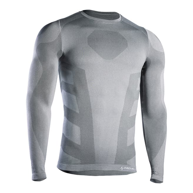 Controlbody Grey Long Sleeved Breathable T-Shirt