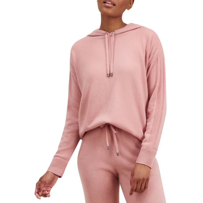 Loop Cashmere Dusky Pink Cashmere Hoody