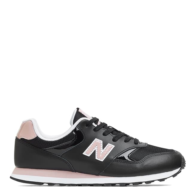 New Balance Black/Pink 393 Sneaker