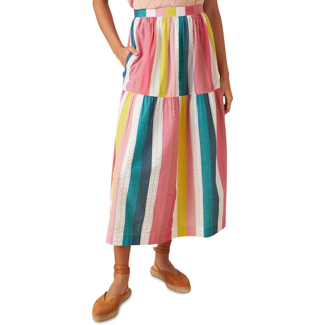 Emily and Fin Summer Rainbow Stripe Iona Skirt