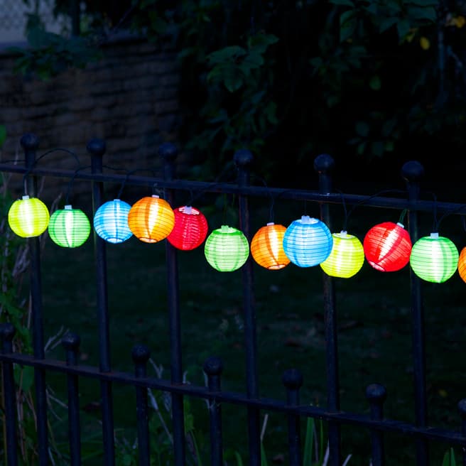 Smart Solar Set of 10 Chinese Lanterns
