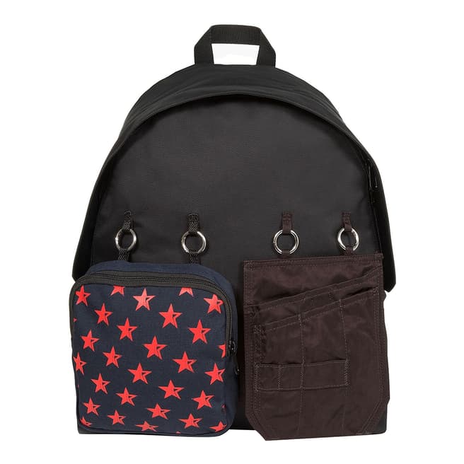 Eastpak Black Red Star Raf Simons Padded Doubl'r Backpack