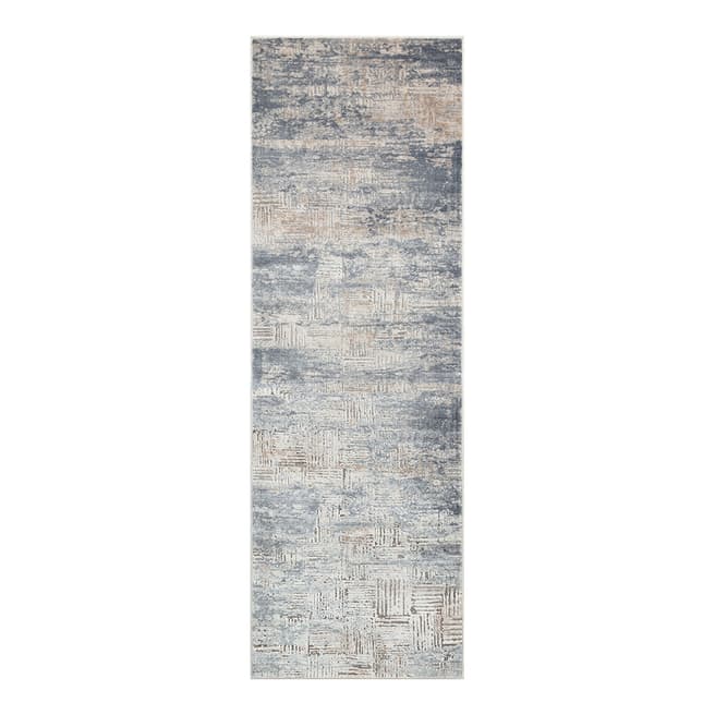 Limited Edition Blue Ivory Luzon Rug 240x80cm