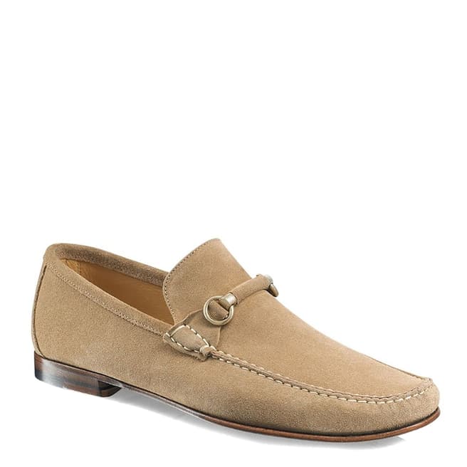 Russell & Bromley Sand Misty Snaffle Trimmed Loafer 