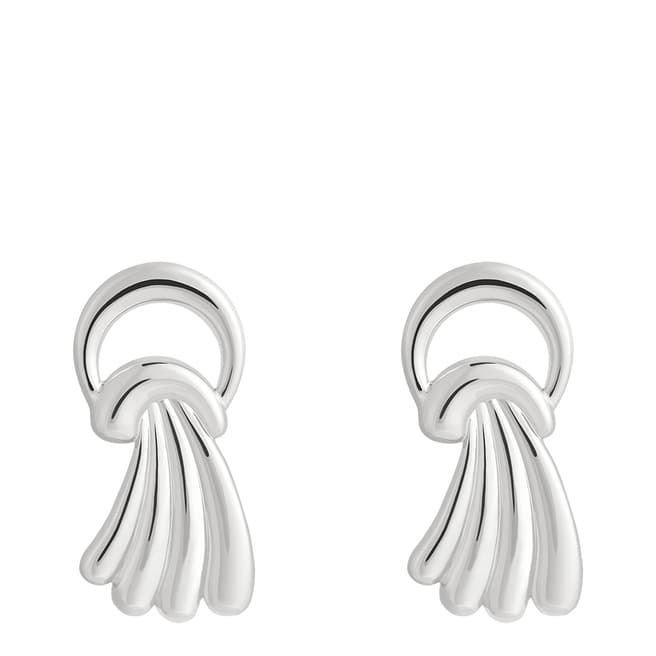 Astrid & Miyu Silver Waterfall Stud Earrings