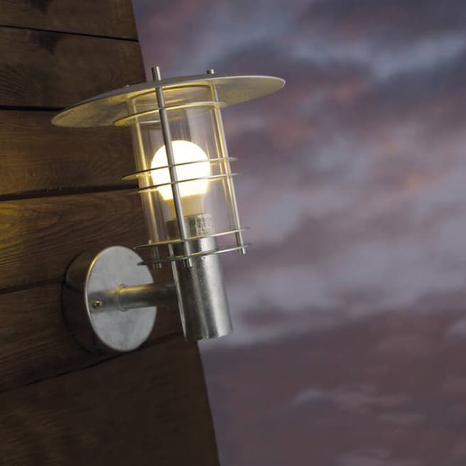 Nordlux Galvanized Fredensborg Outdoor Wall Light