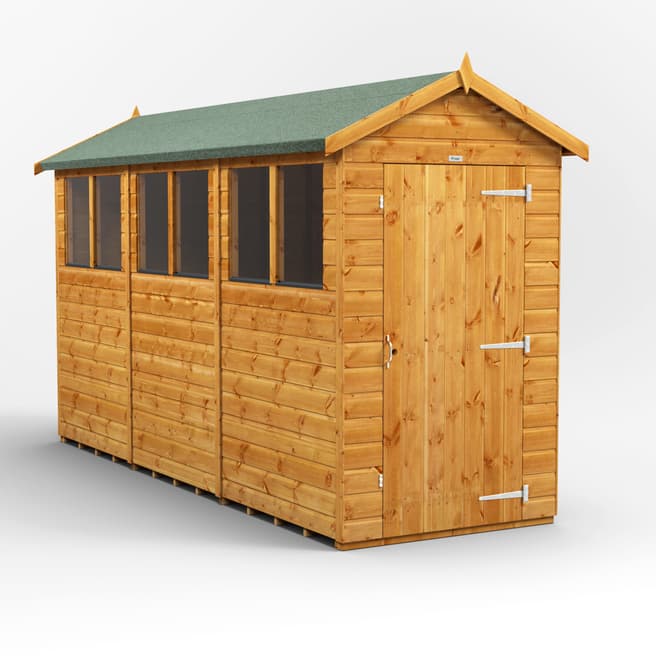 Power Sheds SAVE £114 - 12x4 Power Apex Garden Shed