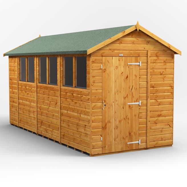 Power Sheds SAVE £115 - 14x6 Power Apex Garden Shed