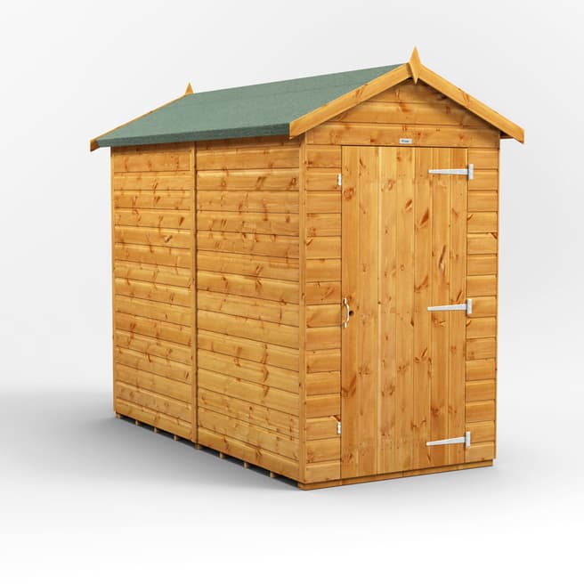 Power Sheds 8x4 Power Windowless Apex Garden Shed