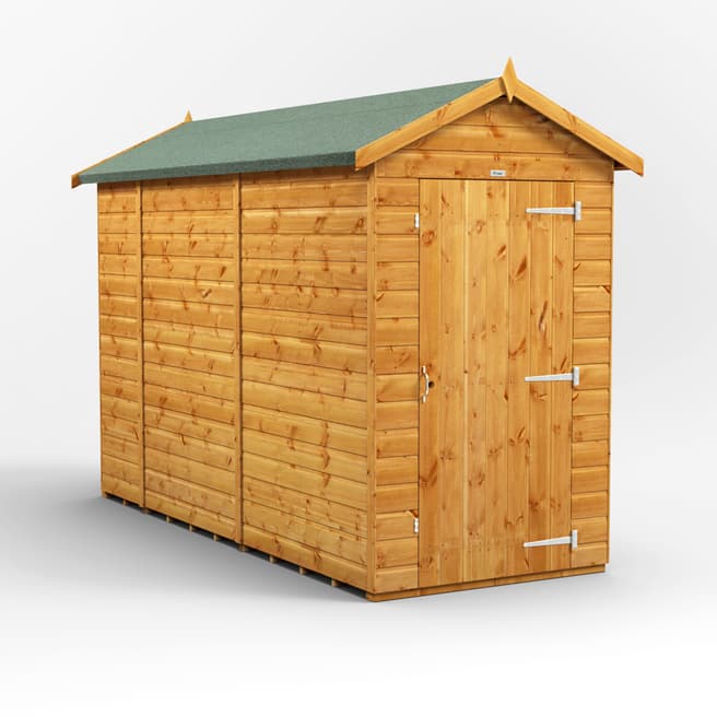 Power Sheds 10x4 Power Apex Windowless Garden Shed