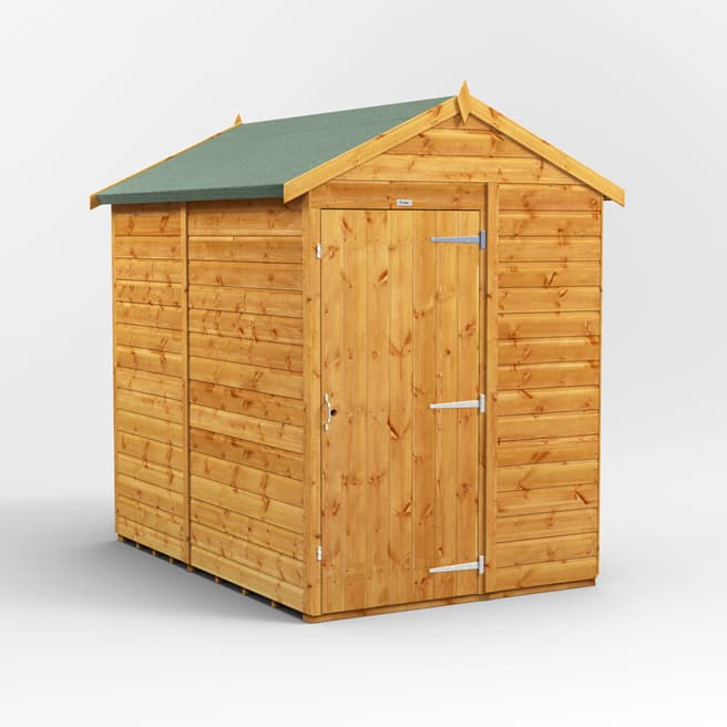 Power Sheds 7x5 Power Windowless Apex Garden Shed