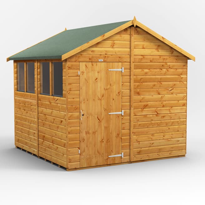 Power Sheds SAVE £109 - 8x8 Power Apex Garden Shed