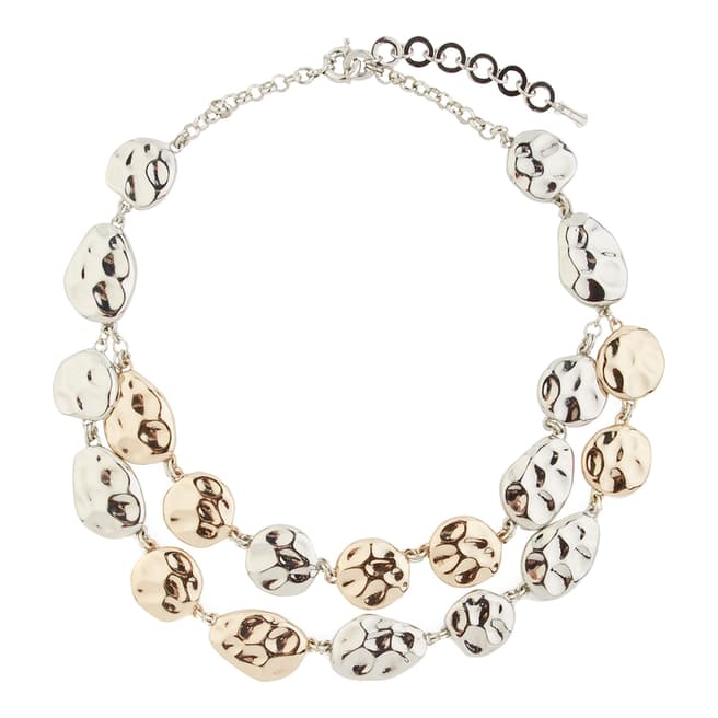 Hobbs London Silver Gold Hayley Necklace