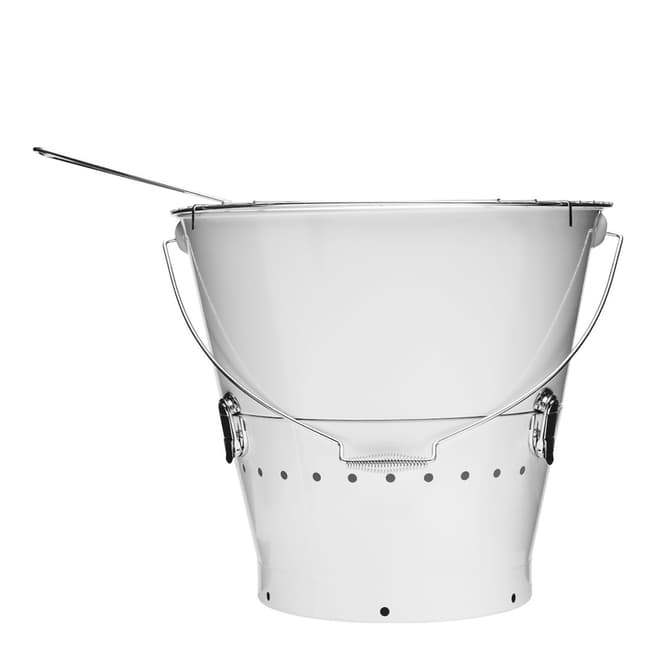 Sagaform Large White Bucket Grill