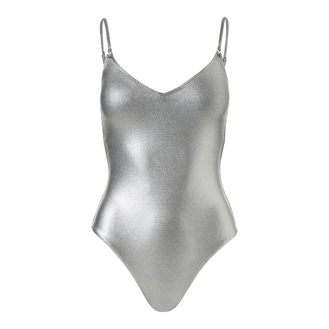 Melissa Odabash Silver Bora Bora Swimsuit