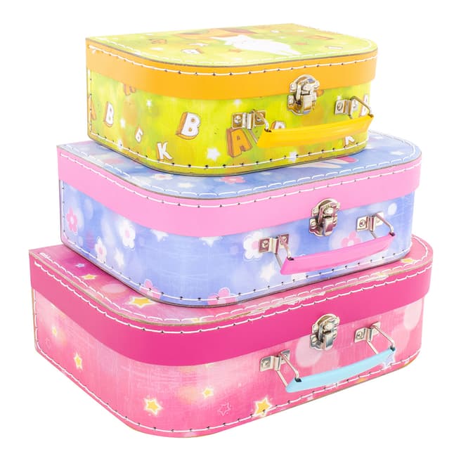 Ulysse Set of 3 Bunny Suitcases